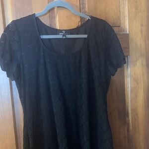 Ronnie Nicole Black Lace Women's dress